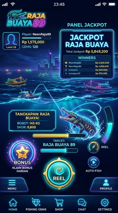 hp777 — layar beranda